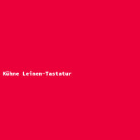 Kühne Leinen-Tastatur