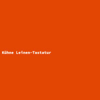 Kühne Leinen-Tastatur