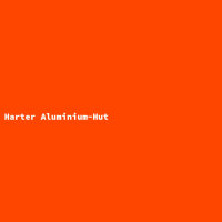 Harter Aluminium-Hut