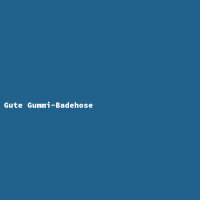 Gute Gummi-Badehose